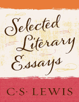 Selected Literary Essays.epub